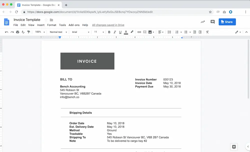 How To Use & Download Invoice Templates In Google Docs?