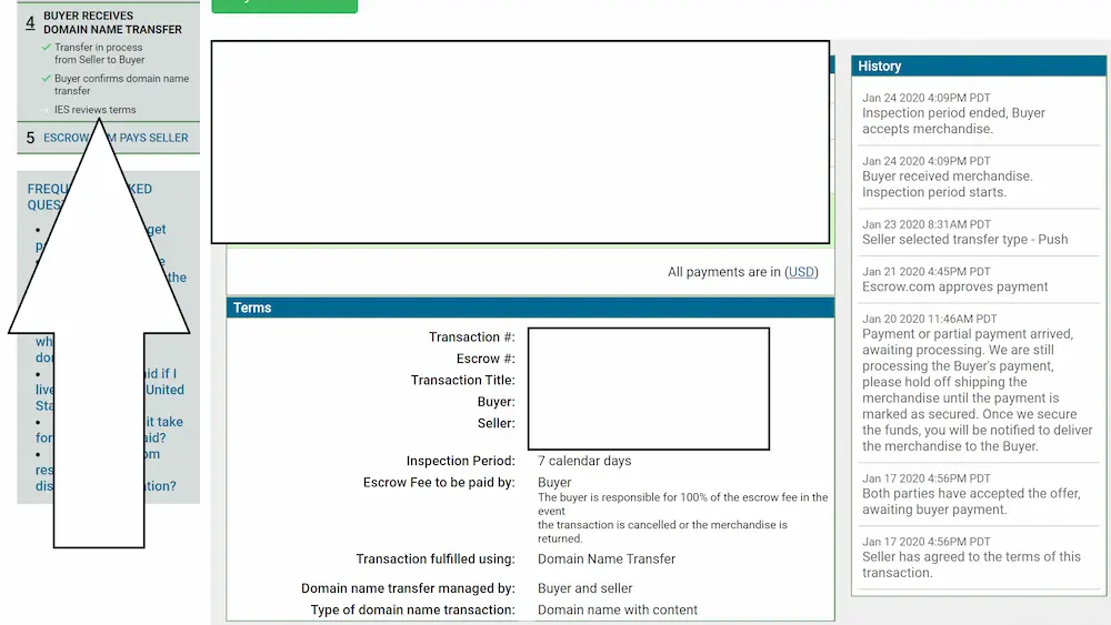 What Is Escrow IES Reviews Terms, How Long It Takes For Escrow IES Reviews Terms?