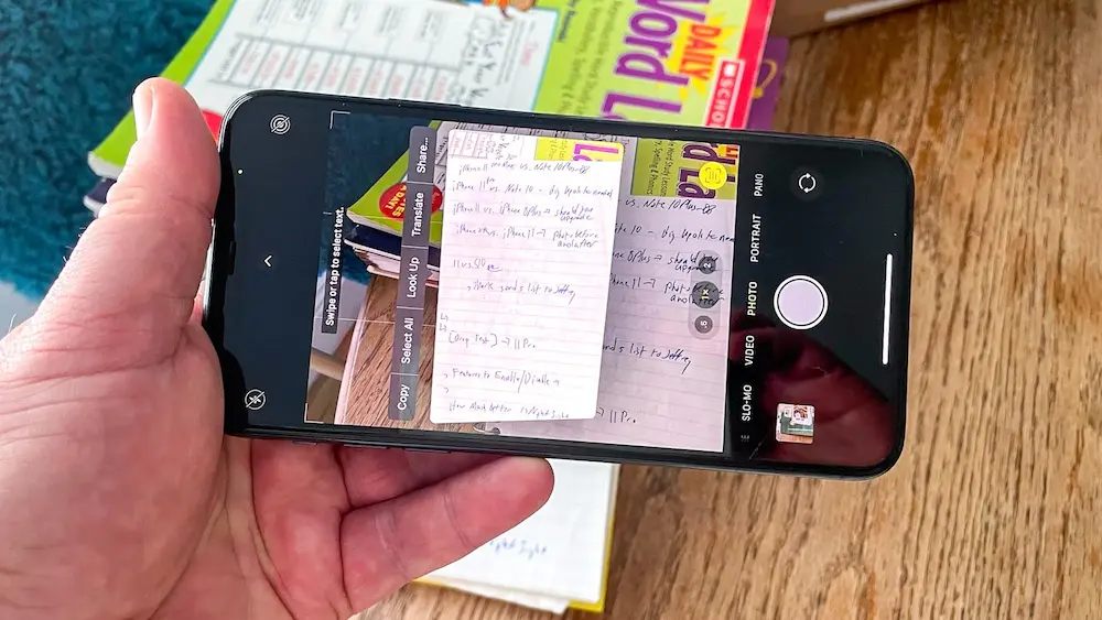 How To Translate Text In The Camera App In Apple Iphone 14/ Pro