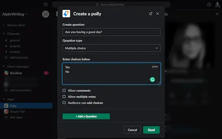 How to create a poll in Slack step by step guide 2022?