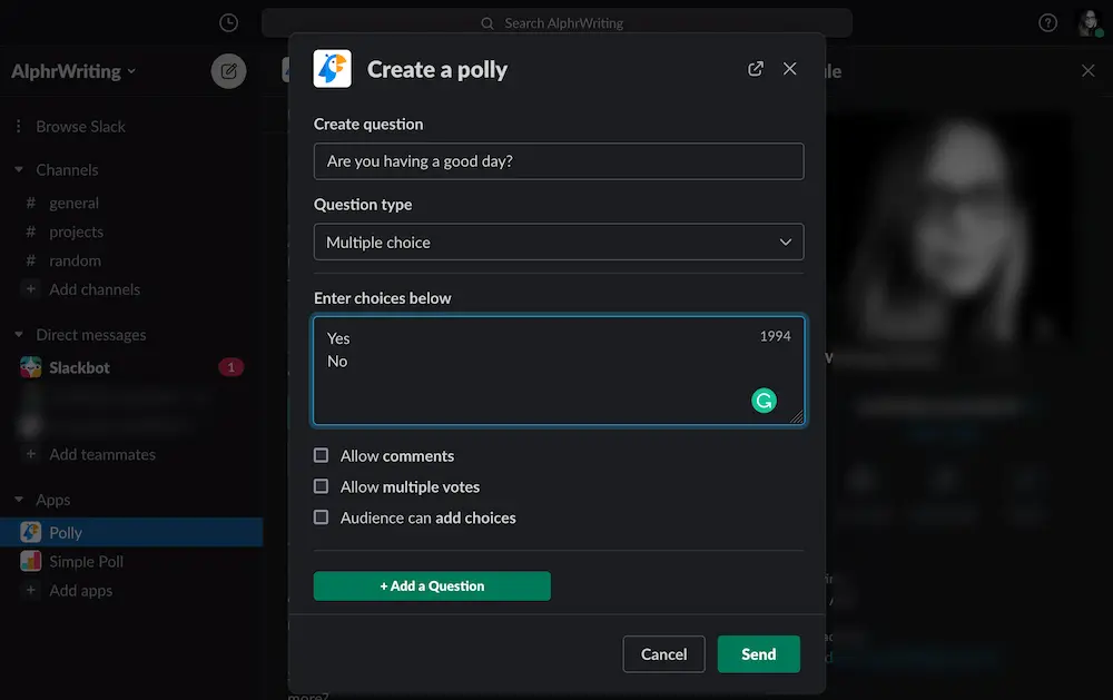 How to create a poll in Slack step by step guide 2022?