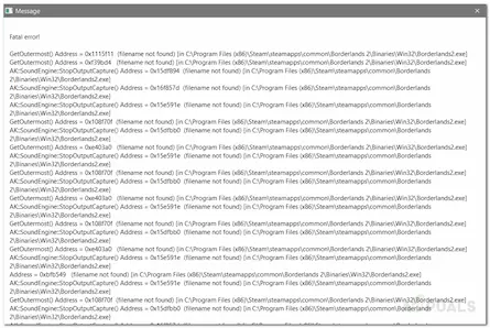 How To Fix Borderlands 2 Fatal Error Step By Step Guide