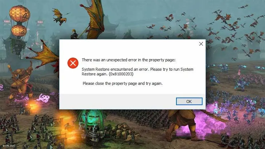 How to fix Total War Warhammer 3 not having enough disk space error